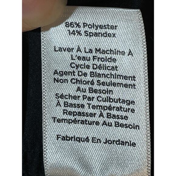 T by Talbots Shorts Womens 3X Petite Black Pull On Stretch Pockets Bermuda - Picture 10 of 10